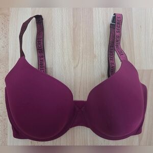 Victoria's Secret Wine Red Bra Size 32DDD